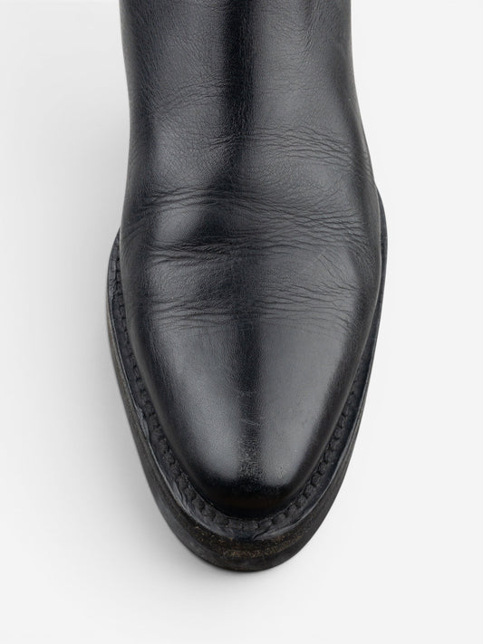 Miu Miu AW01 Pointed-Toe ‘Peco’ Biker Combat Boots – photo 7