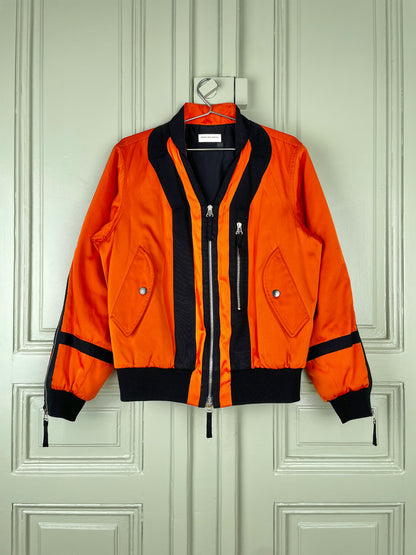 Dries van Noten AW14 Backzip Bomberjacket Orange