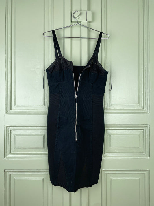 Jean Paul Gaultier 90s `Madonna´ Corset Lace Mini Dress – photo 3