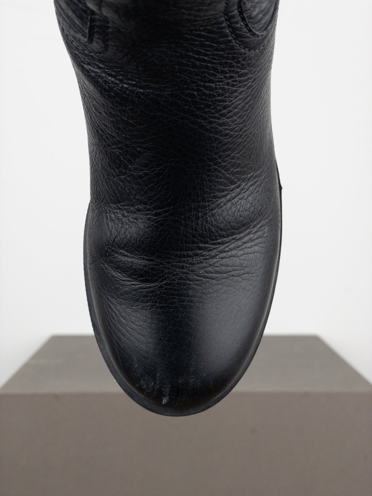 Prada AW99 Lugsole Biker Ankle Work Boots