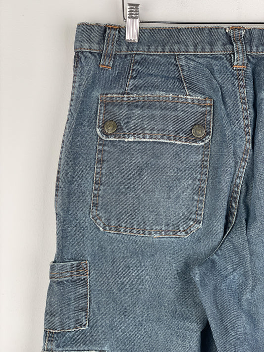 Dolce & Gabbana AW03 Double-Knee Denim Cargo Pants – photo 10