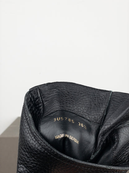 Prada AW99 Lugsole Biker Ankle Work Boots