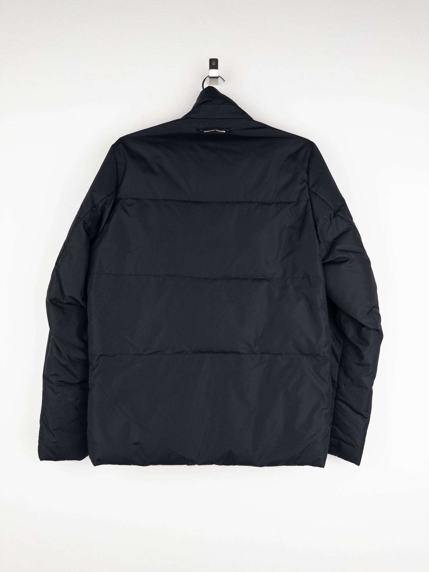 Jean Paul Gaultier AW03 Asymmetrical Bondage Strap Puffer Jacket