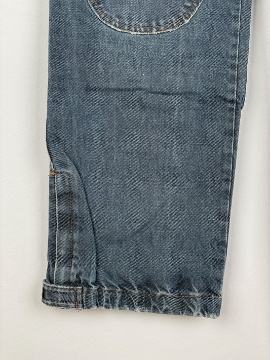 Dolce & Gabbana AW03 Double-Knee Denim Cargo Pants – photo 8