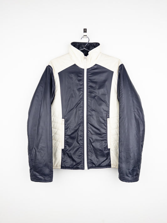 Prada AW08 Linea Rossa Sports Biker Shirring Puffer Jacket