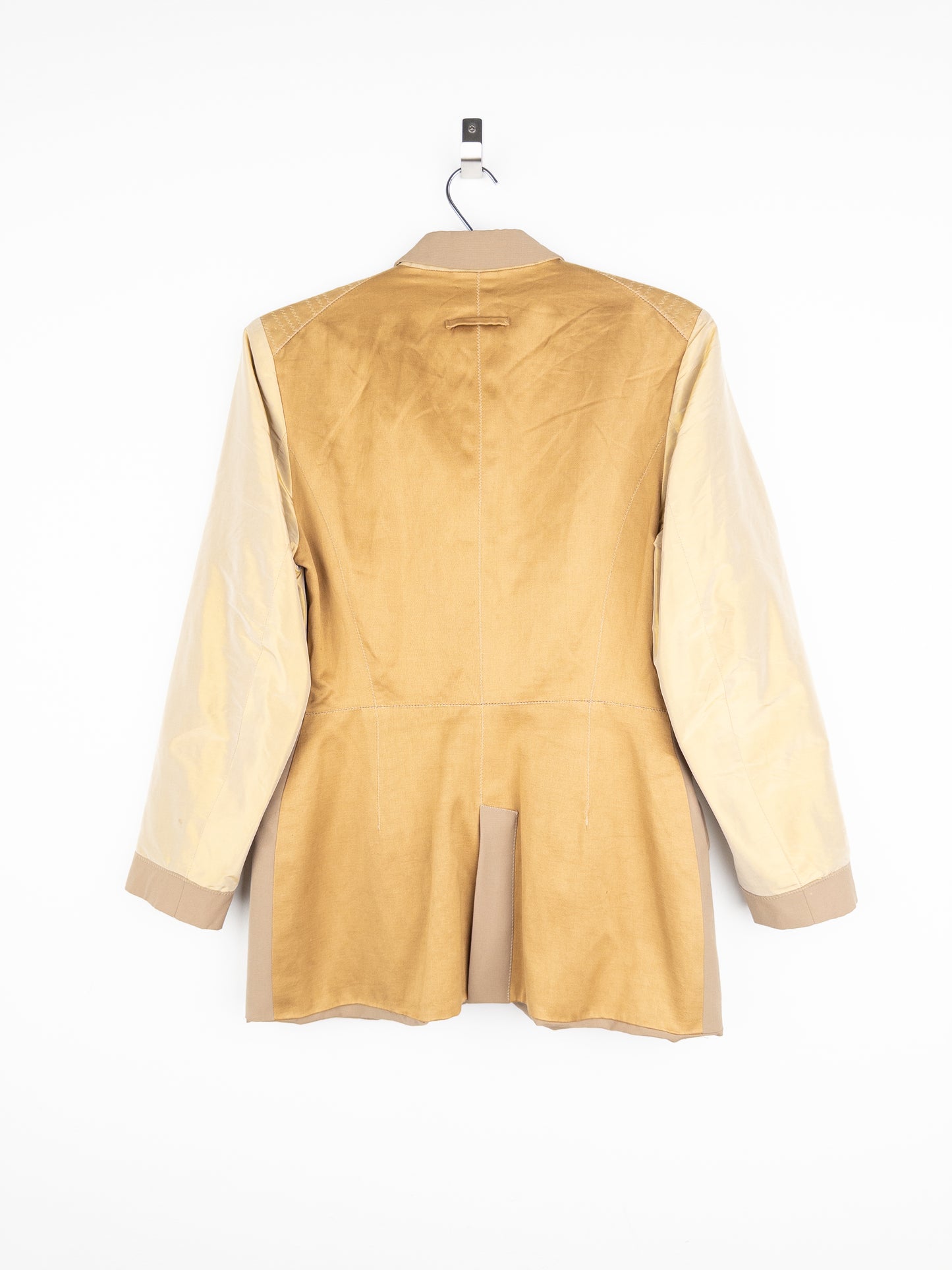 Jean Paul Gaultier AW89 'Inside Out' Hybrid Patchwork Blazer