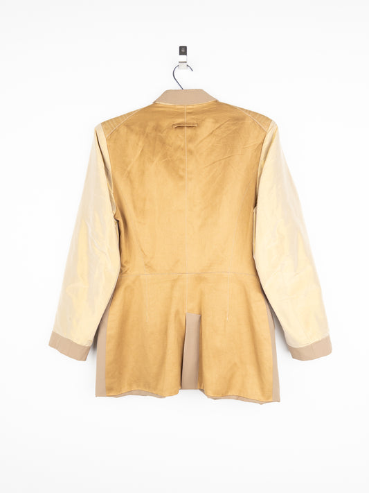 Jean Paul Gaultier AW89 'Inside Out' Hybrid Patchwork Blazer