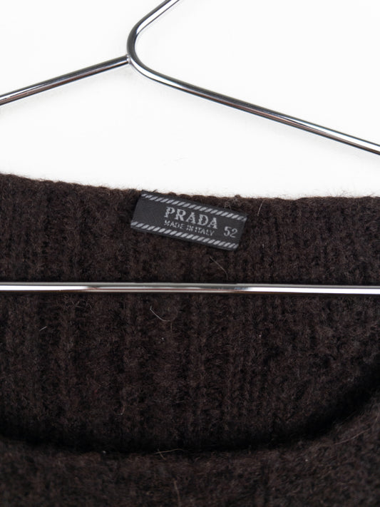 Prada AW04 Ombre Fisherman Cable Knit Sweater – photo 6