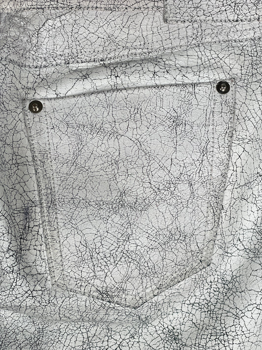 Maison Margiela AW16 Cracked White Paint Leather Pants – photo 13