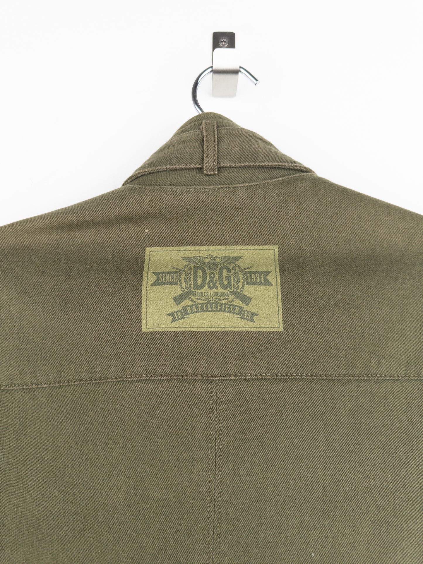 Dolce & Gabbana AW03 Multi-Pocket Military Cargo Field Jacket