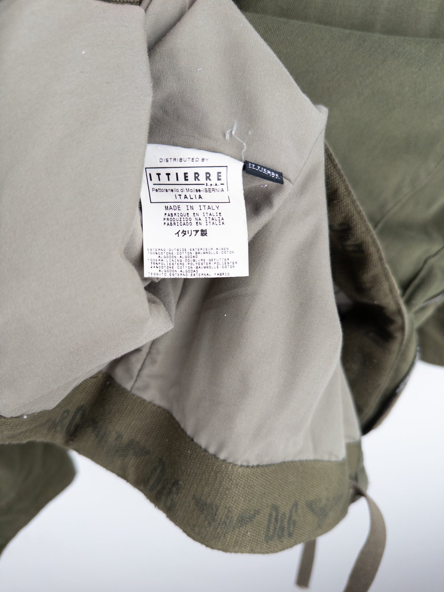 Dolce & Gabbana AW03 Multi-Pocket Military Cargo Field Jacket