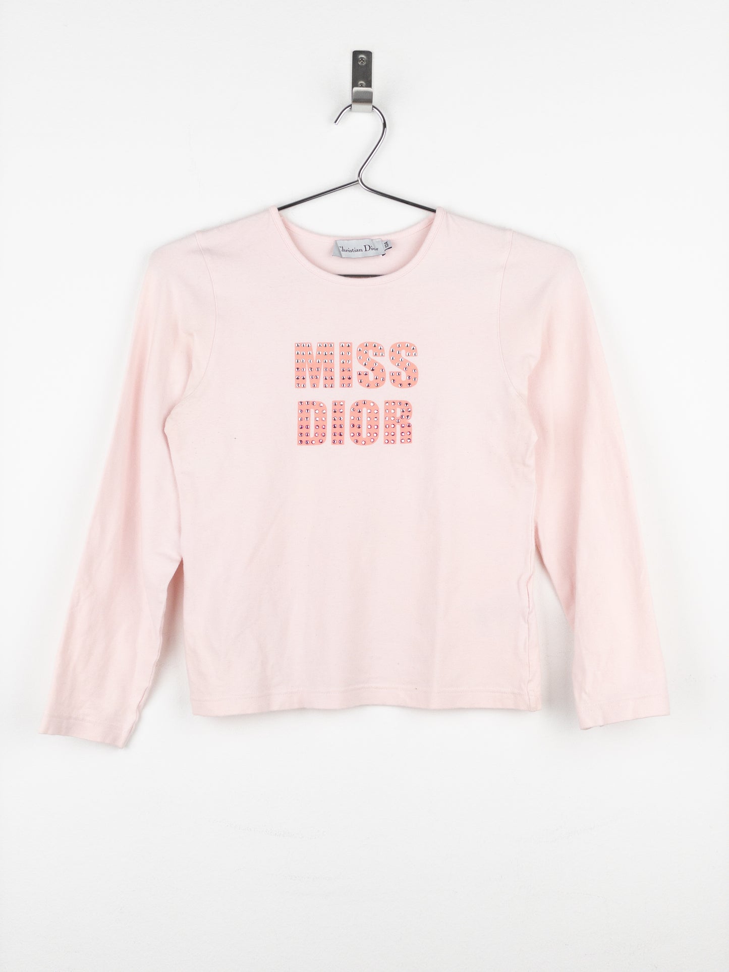 Dior by Galliano 2000s ‘Miss Dior’ Rhinestone Longsleeve Shirt