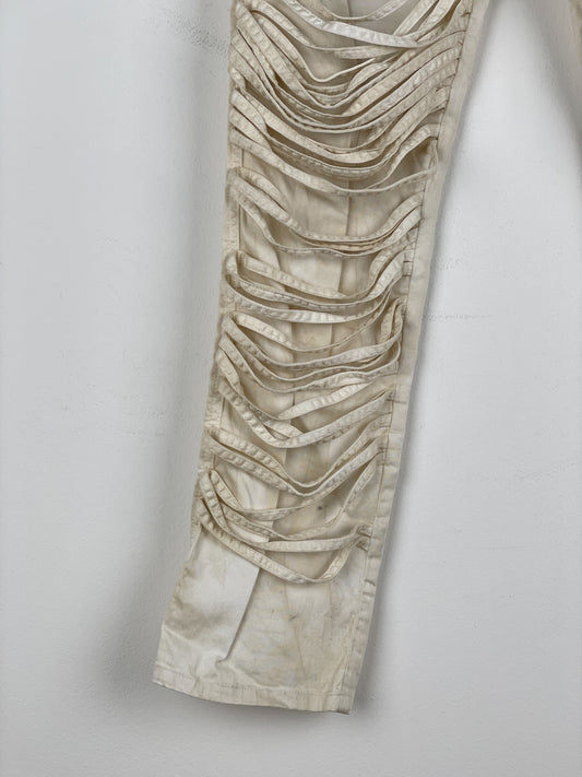 Jean Paul Gaultier 1990s Mummy Bondage-Strap Pants – photo 7