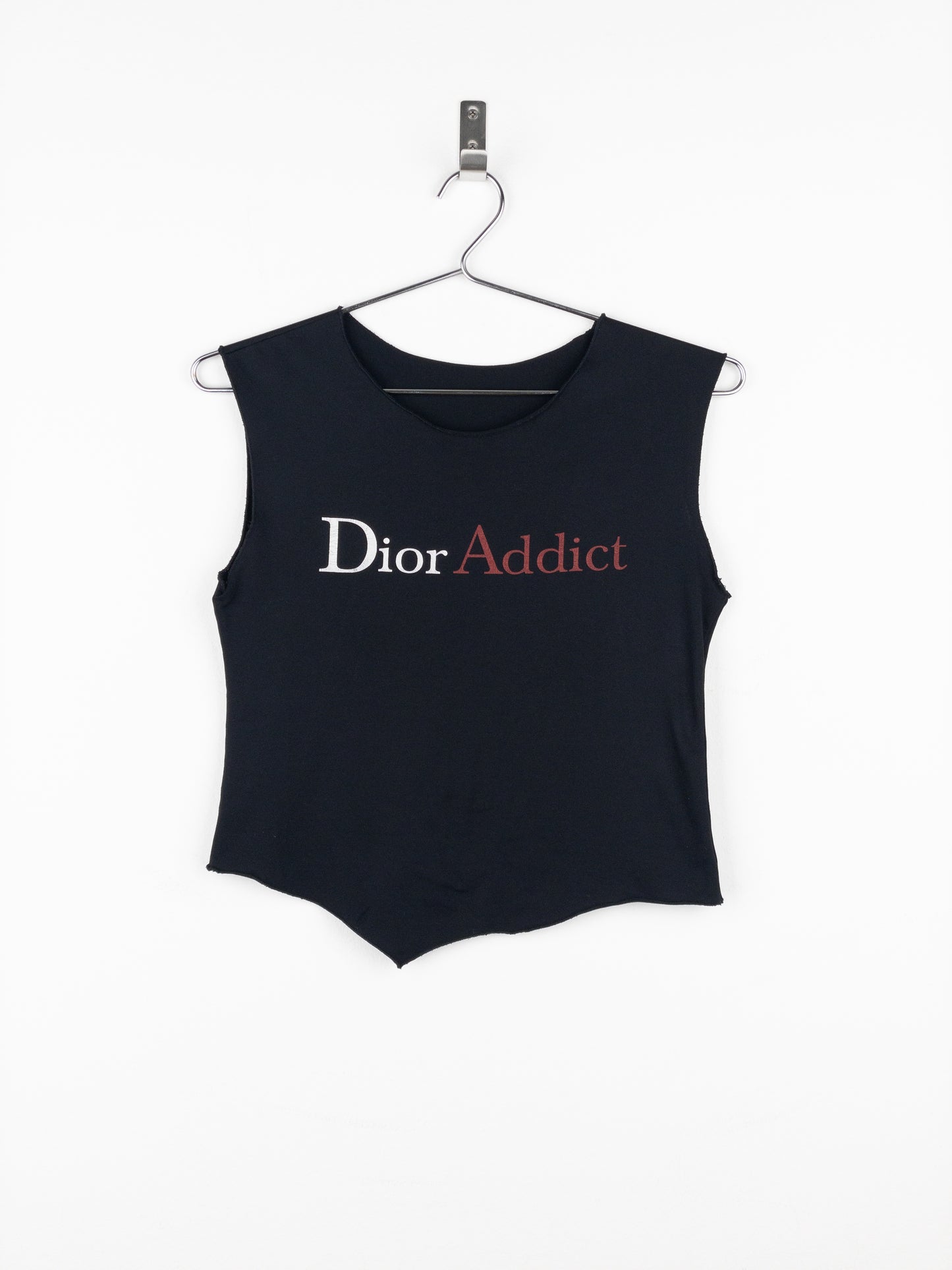 Dior by Galliano 2000s ‘Dior Addict’ Cut Off Tank Top