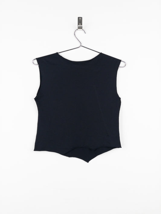 Dior by Galliano 2000s ‘Dior Addict’ Cut Off Tank Top