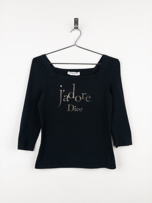Dior by Galliano 2000s ‘Jadore Dior’ Longsleeve Shirt