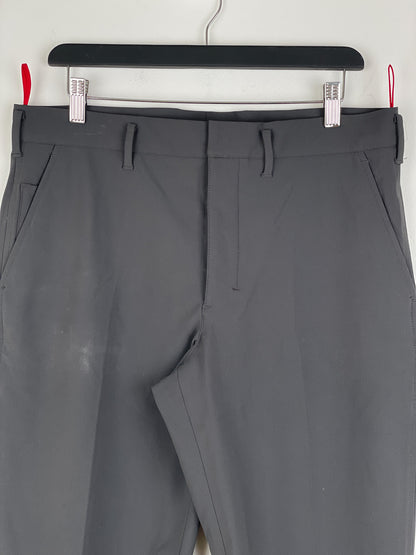Prada 2000s Linea Rossa Red Tab Technical Pants