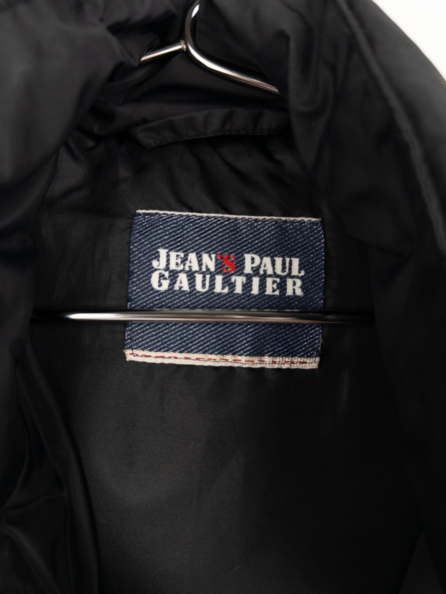 Jean Paul Gaultier AW03 Asymmetrical Bondage Strap Puffer Jacket