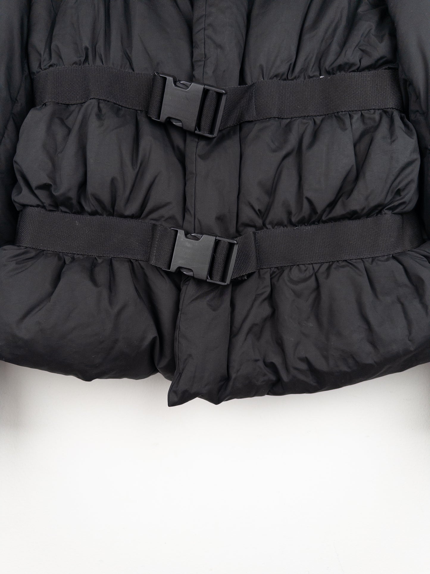Jean Paul Gaultier AW03 Bondage Strap Puffer Jacket