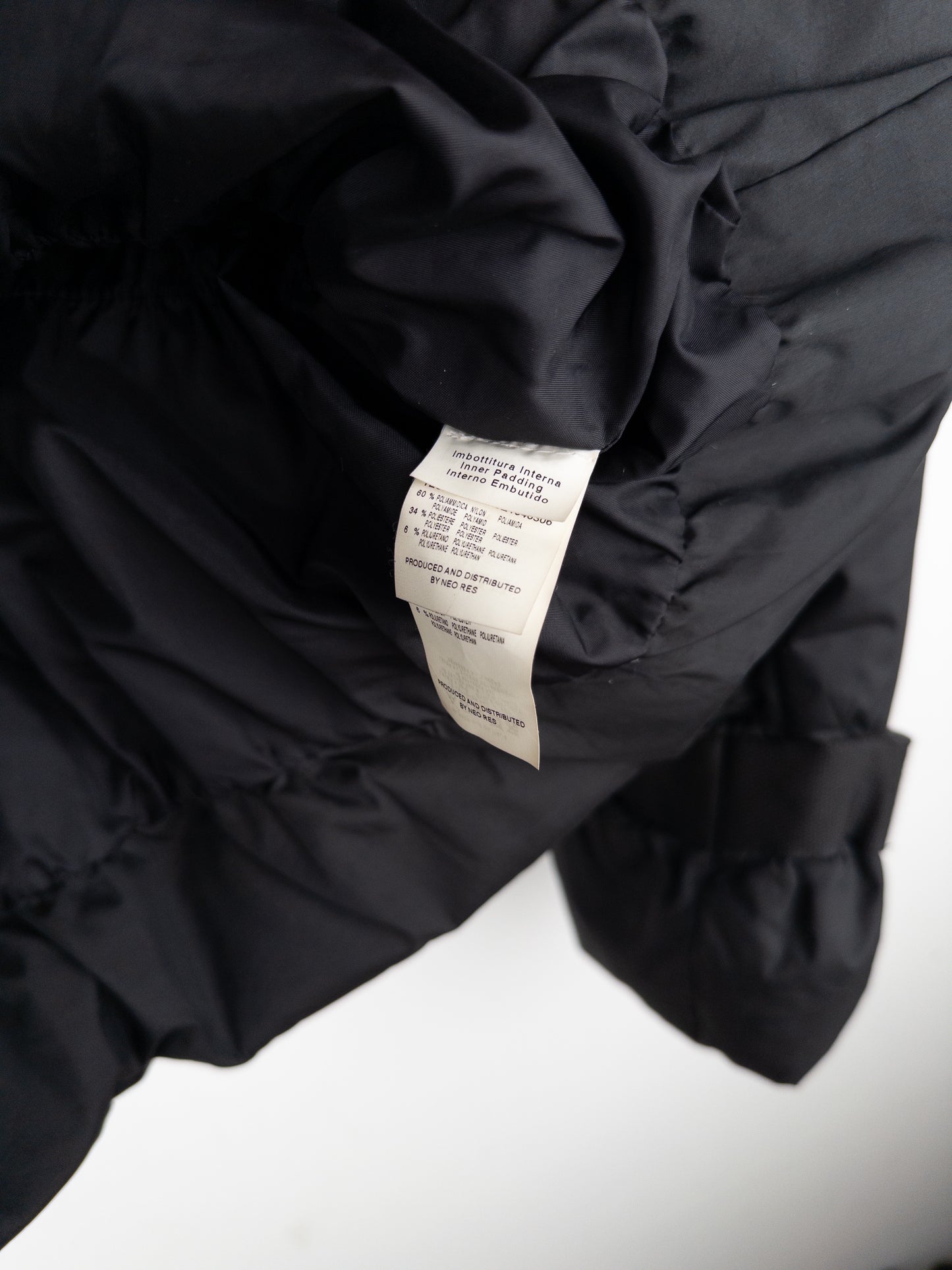 Jean Paul Gaultier AW03 Bondage Strap Puffer Jacket