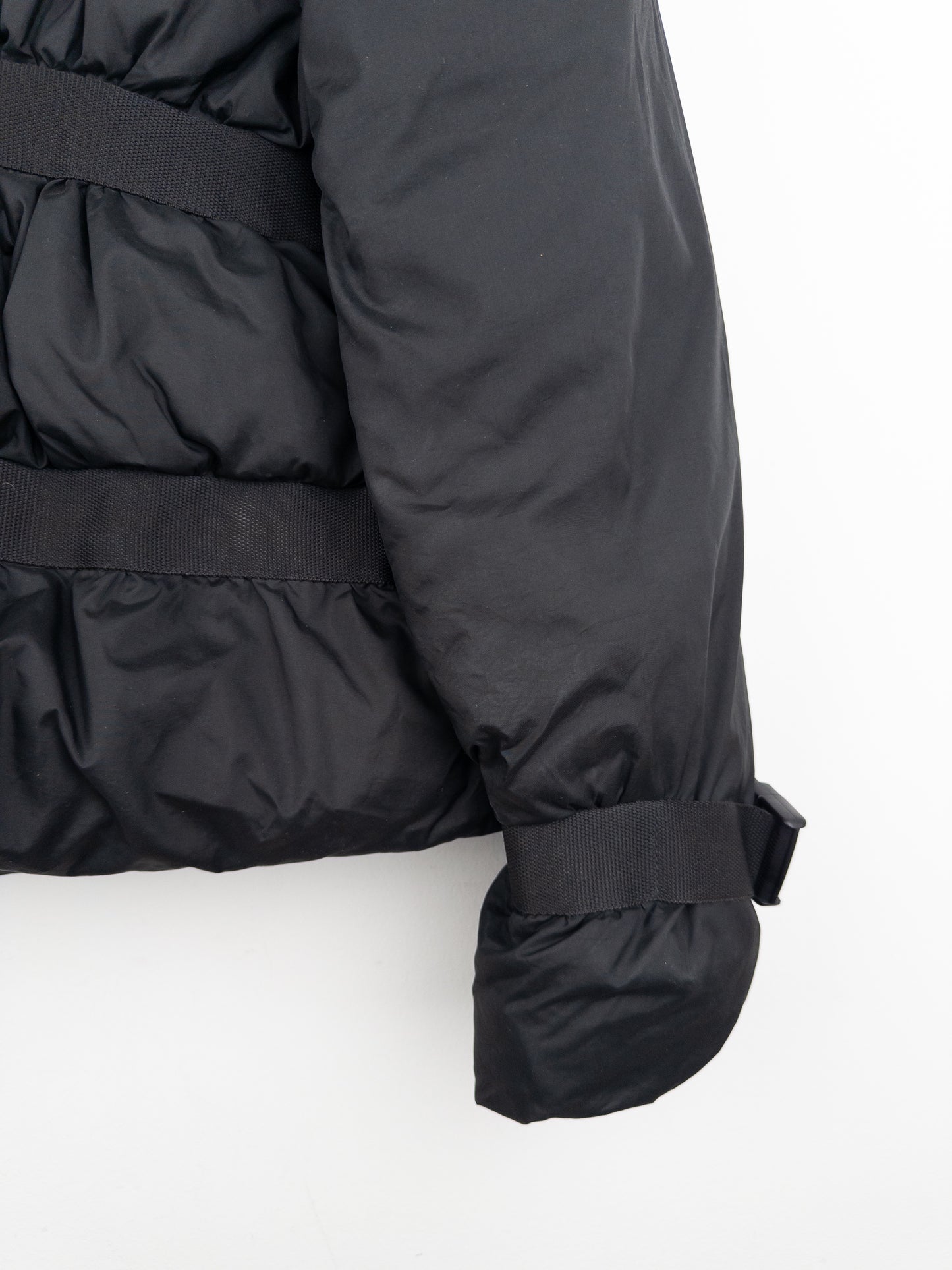 Jean Paul Gaultier AW03 Bondage Strap Puffer Jacket