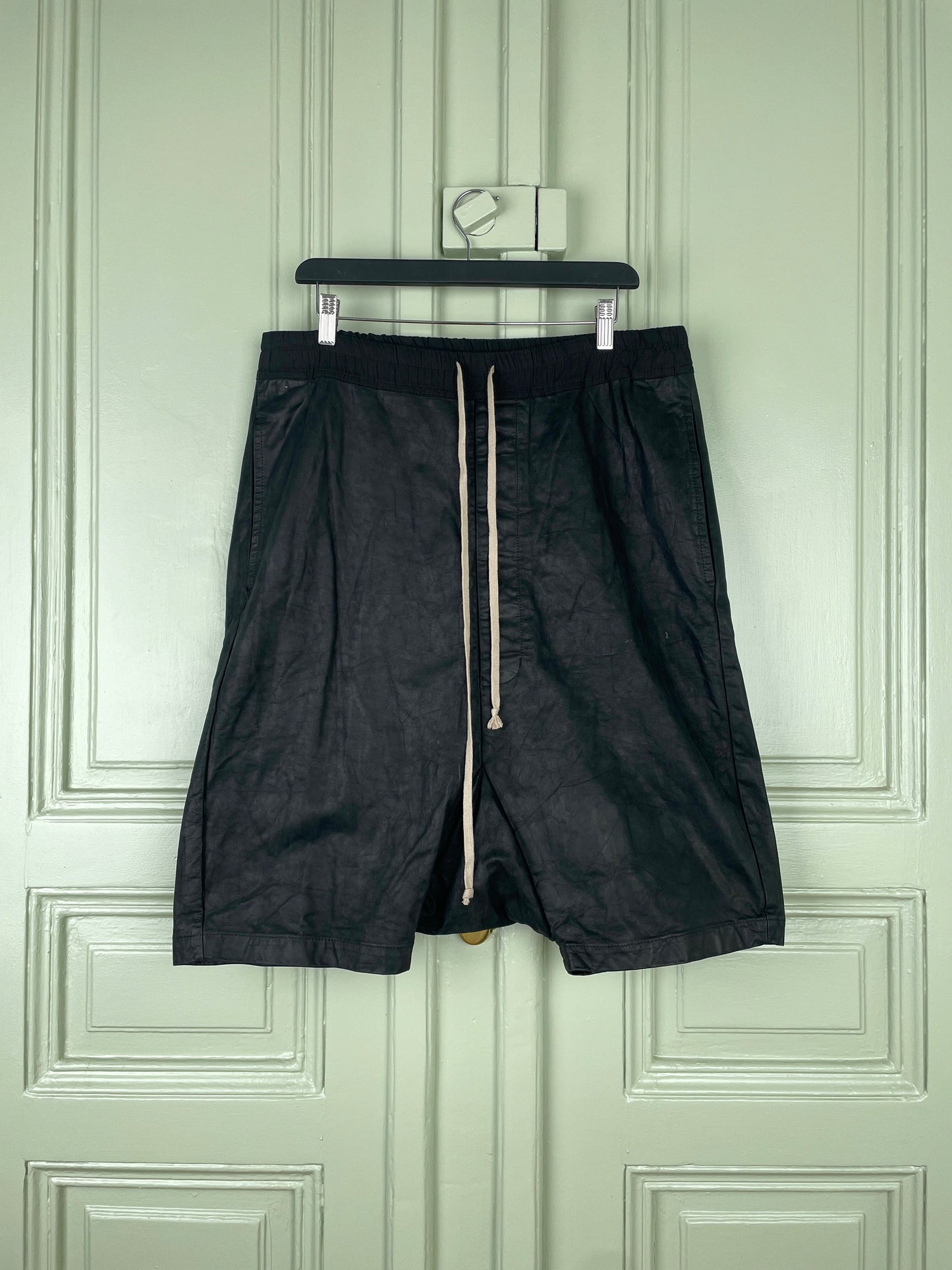 Rick Owens AW12 'MOUNTAIN' Leather Pod Shorts