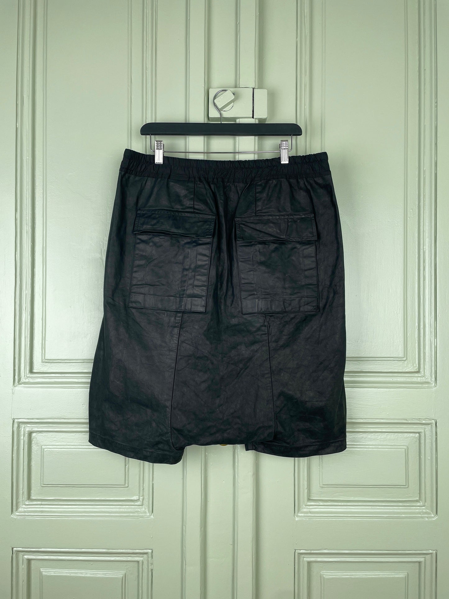 Rick Owens AW12 'MOUNTAIN' Leather Pod Shorts