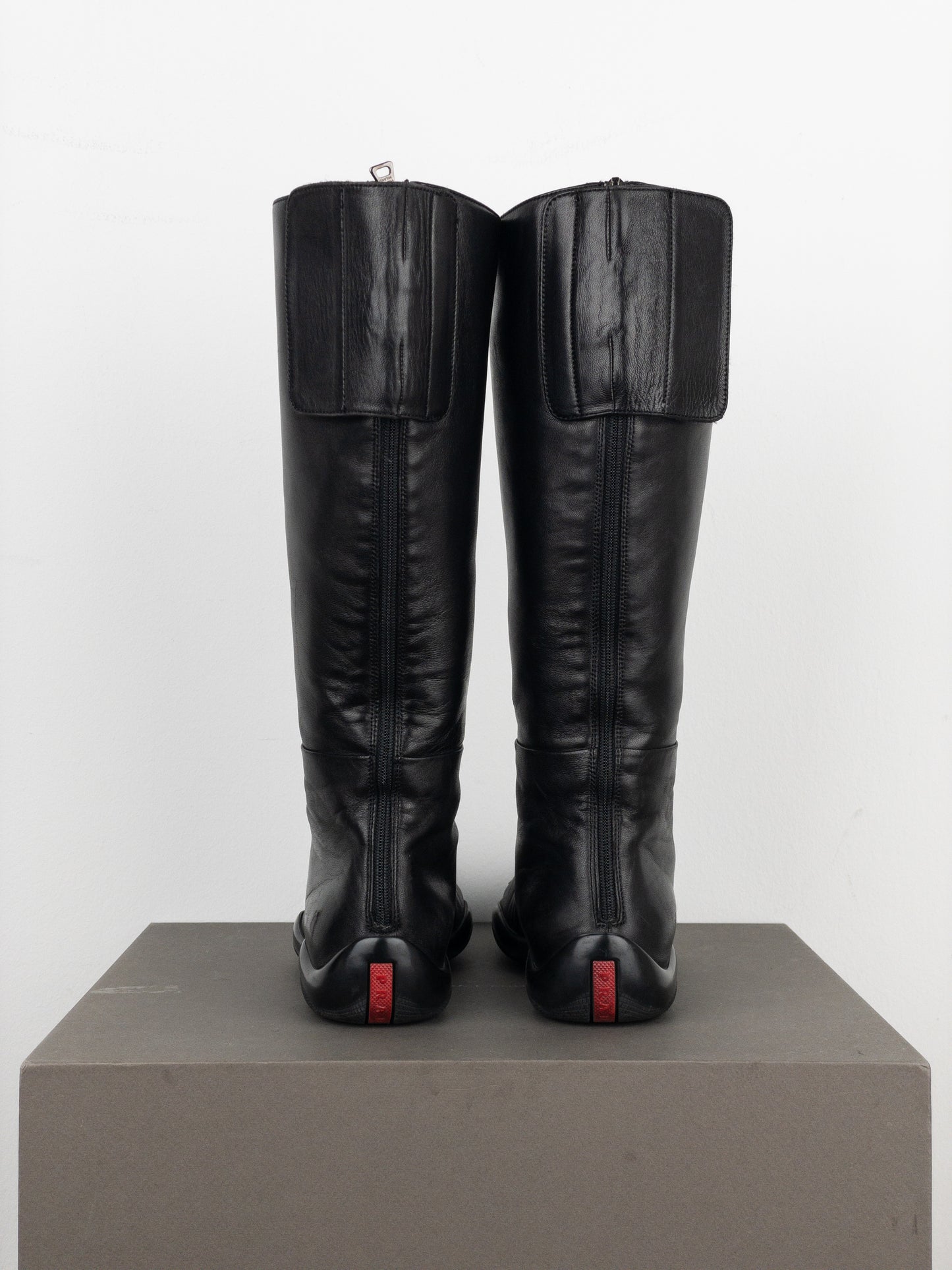 Prada AW99 Knee-High Linea Rossa Sports Boots