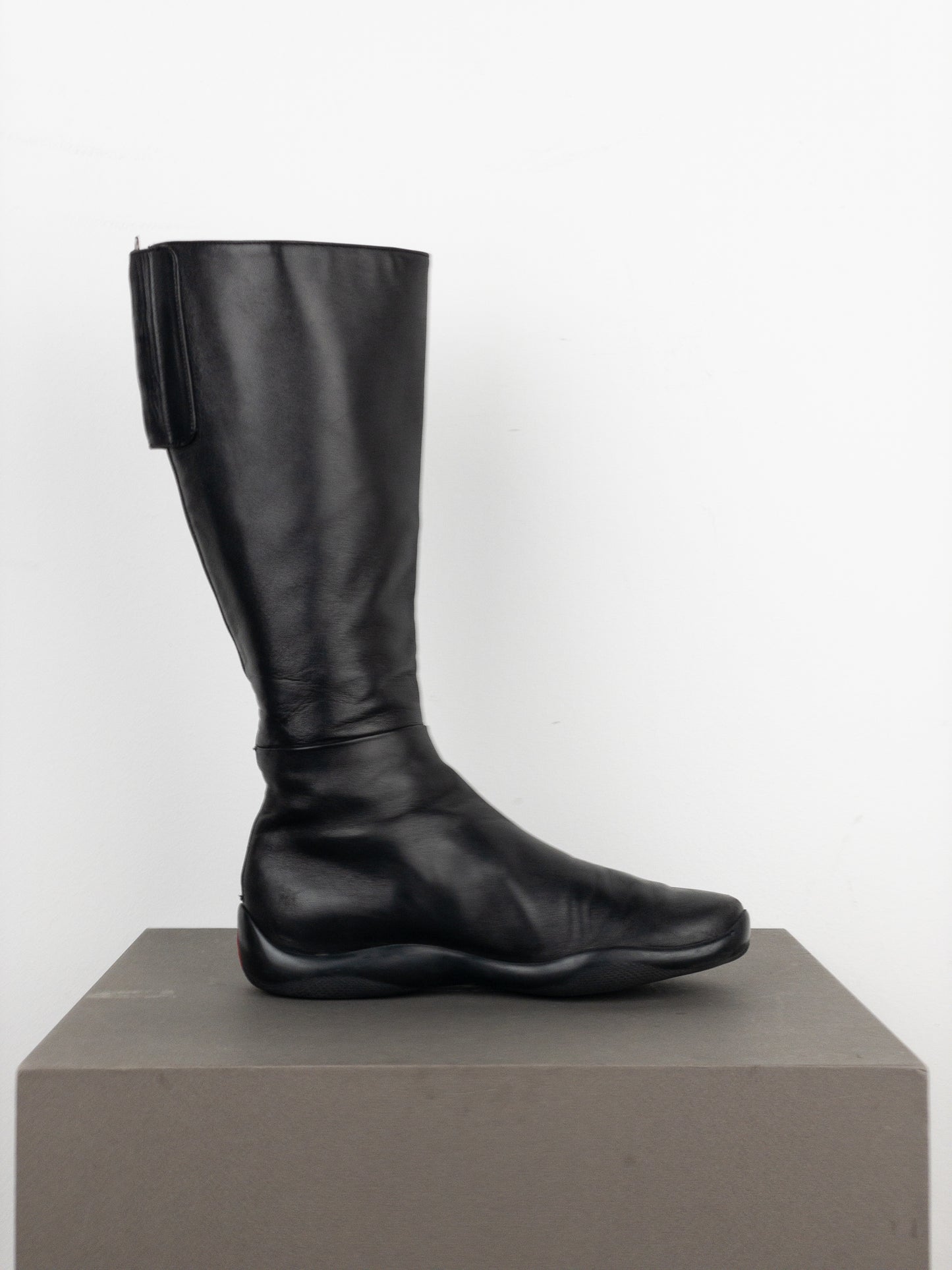 Prada AW99 Knee-High Linea Rossa Sports Boots