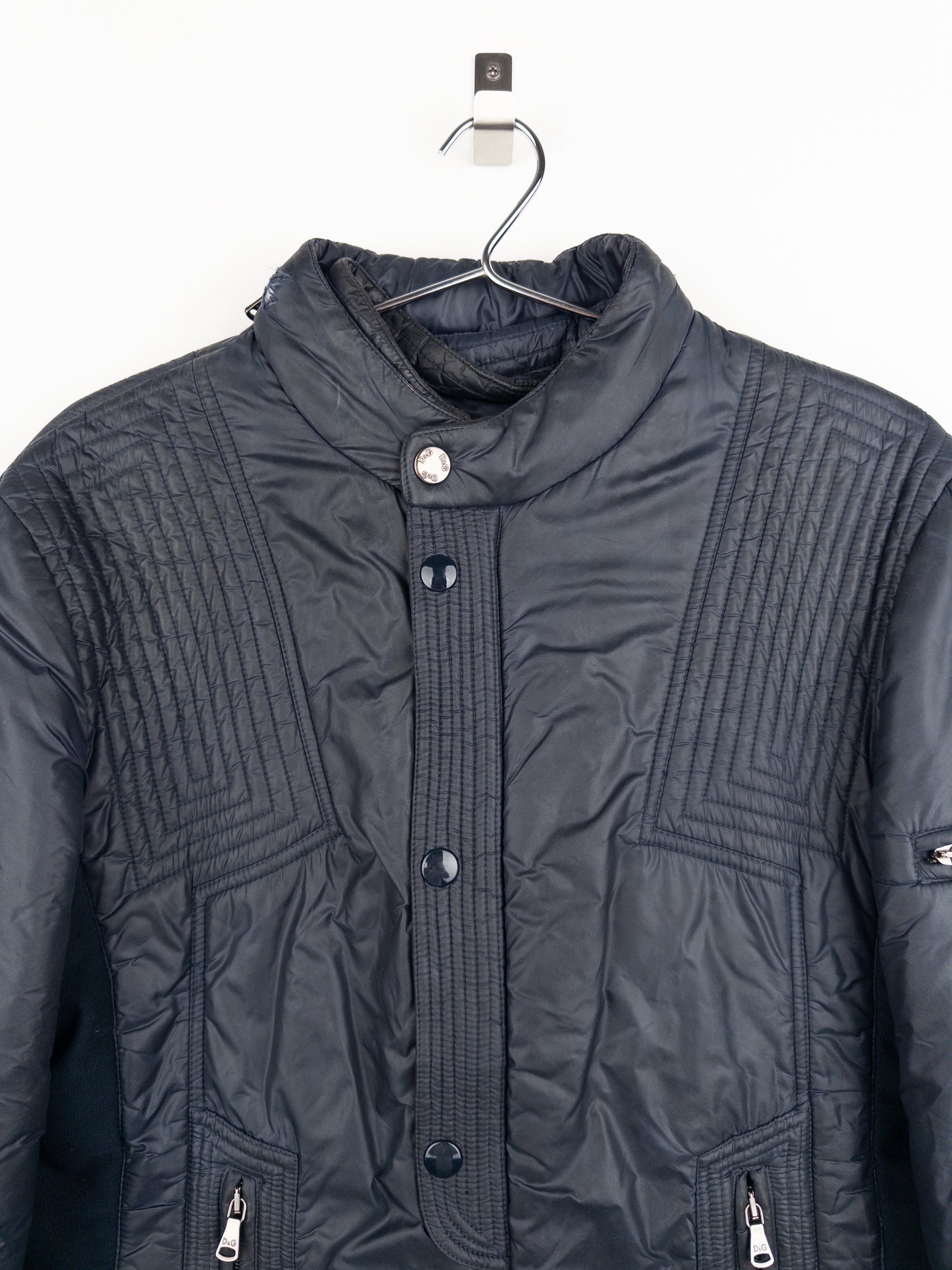 Dolce & Gabbana AW04 Biker Puffer Jacket