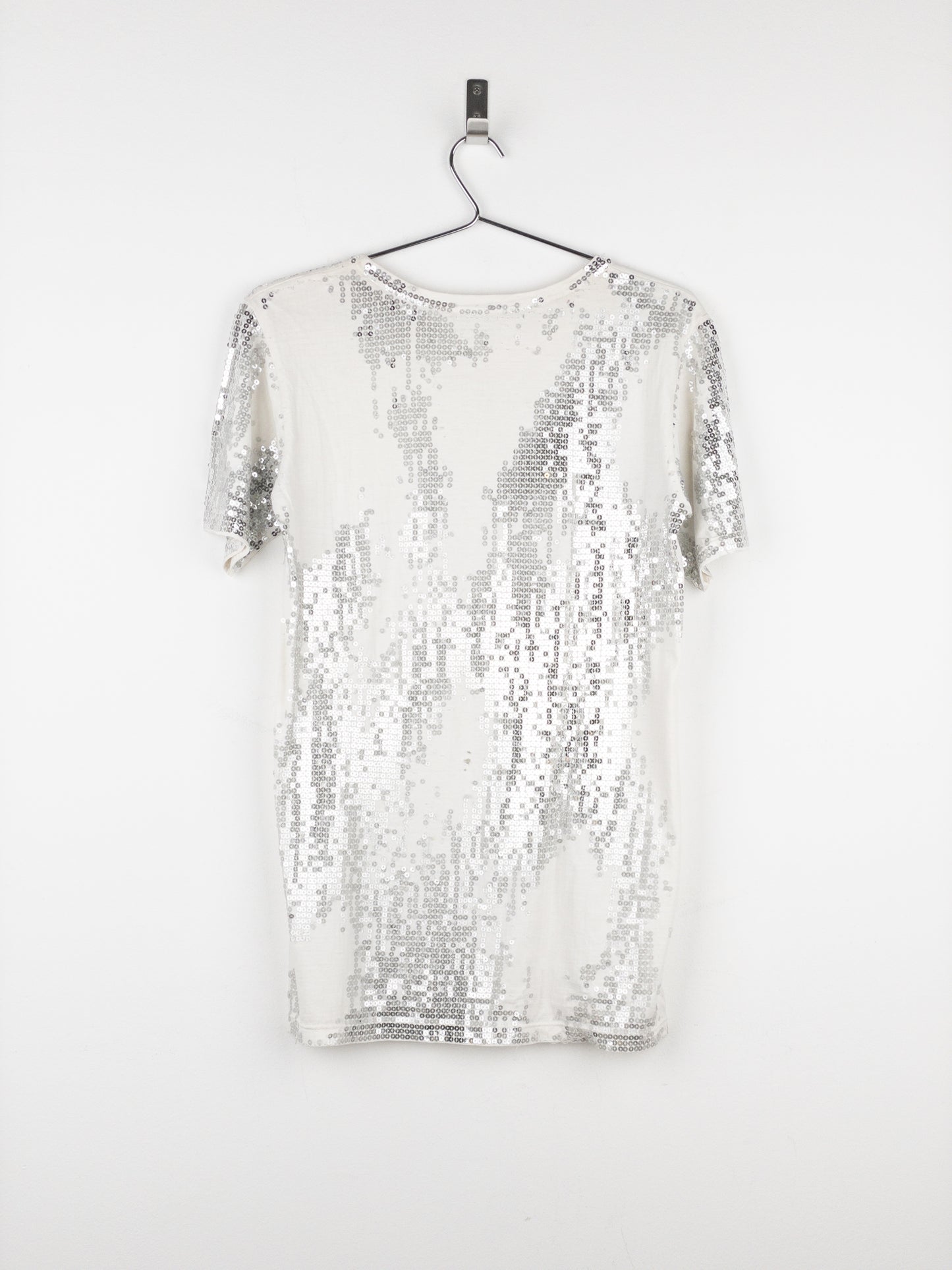 Balmain by Decarnin AW10 Distressed Sequin T-Shirt