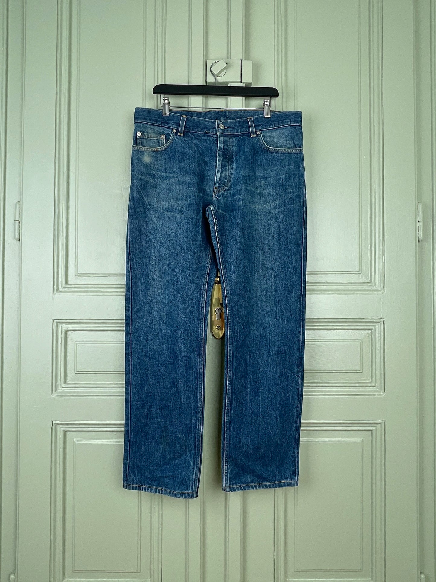 Helmut Lang Raw Denim Jeans