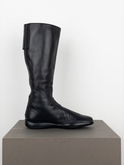 Prada AW99 Knee-High Linea Rossa Sports Boots