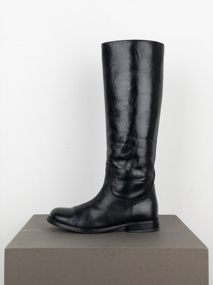 Maison Margiela 2000s Knee High Riding Boots