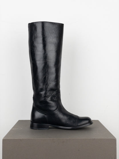 Maison Margiela 2000s Knee High Riding Boots