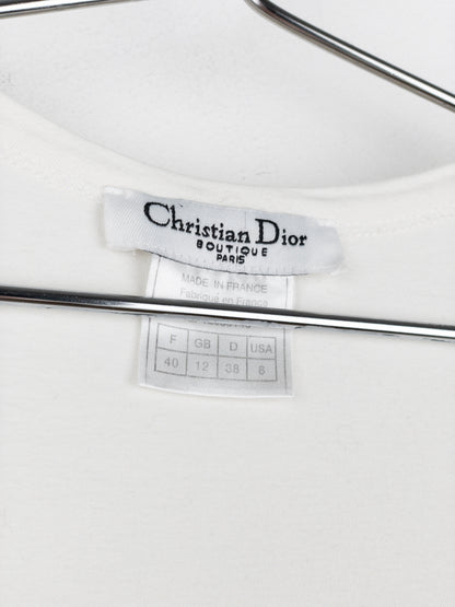 Dior by Galliano 2000s ‘Jadore Dior’ Monogram Tank Top