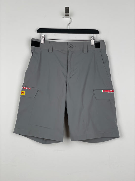 Prada Luna Rossa 2023 American Cup Sailing Cargo Shorts