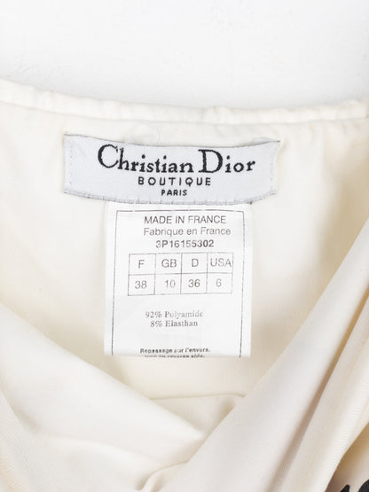 Dior by Galliano AW03 ‘I Love Dior’ Fringe Tube Top