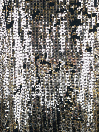 Balmain by Decarnin AW10 Distressed Sequin Tank Top