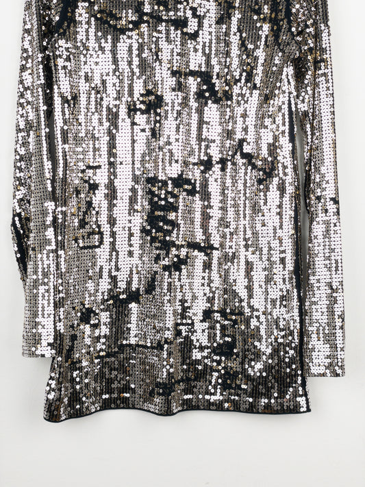 Balmain by Decarnin AW10 Distressed Sequin Longsleeve Shirt – photo 4