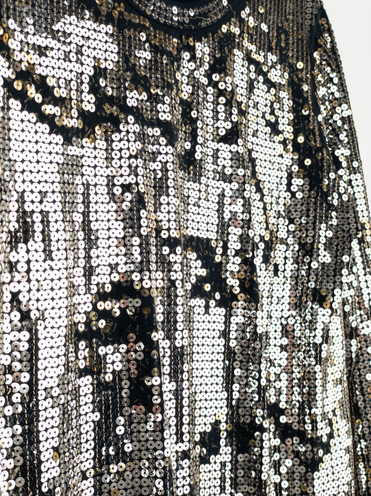 Balmain by Decarnin AW10 Distressed Sequin Longsleeve Shirt – photo 5