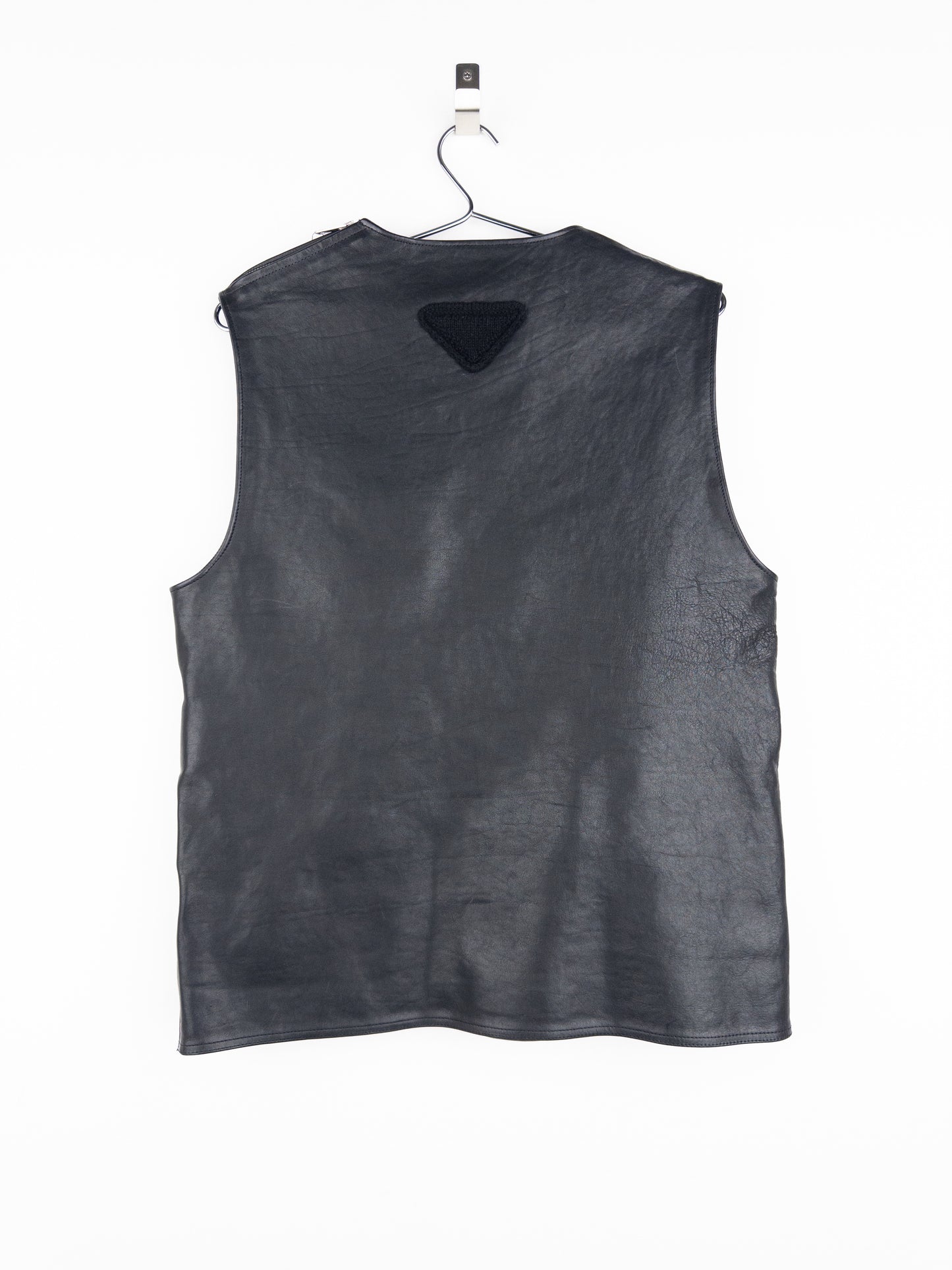 Prada by Raf Simons SS23 Bondage Leather Vest