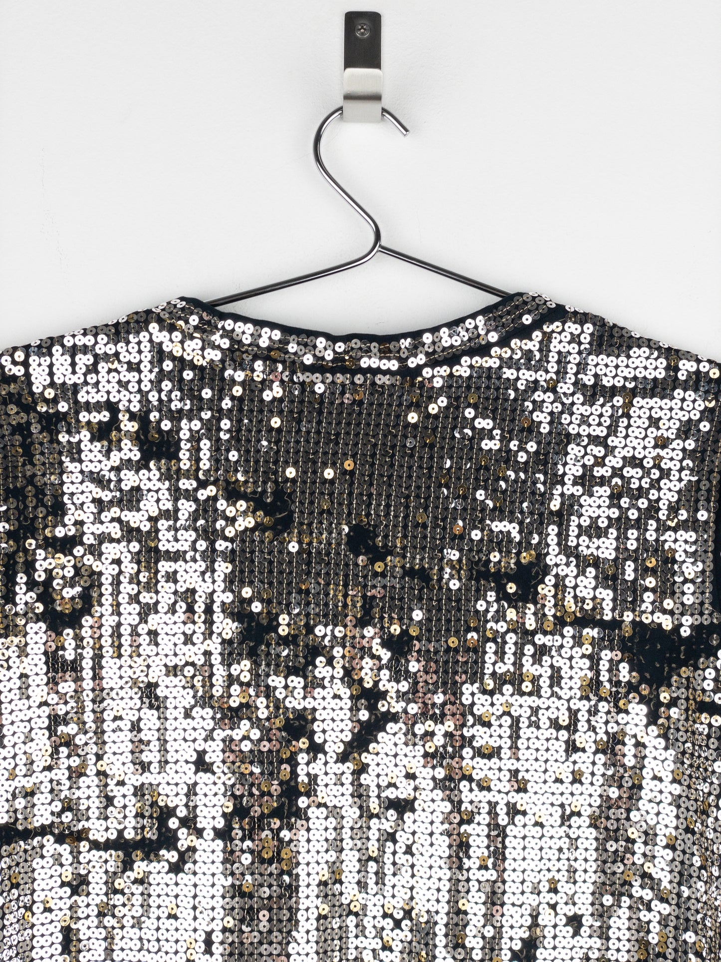 Balmain by Decarnin AW10 Distressed Sequin Longsleeve Shirt