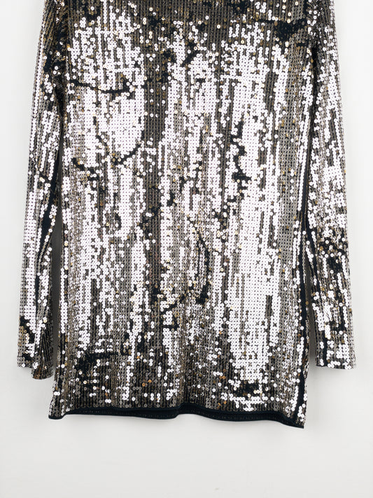 Balmain by Decarnin AW10 Distressed Sequin Longsleeve Shirt – photo 7