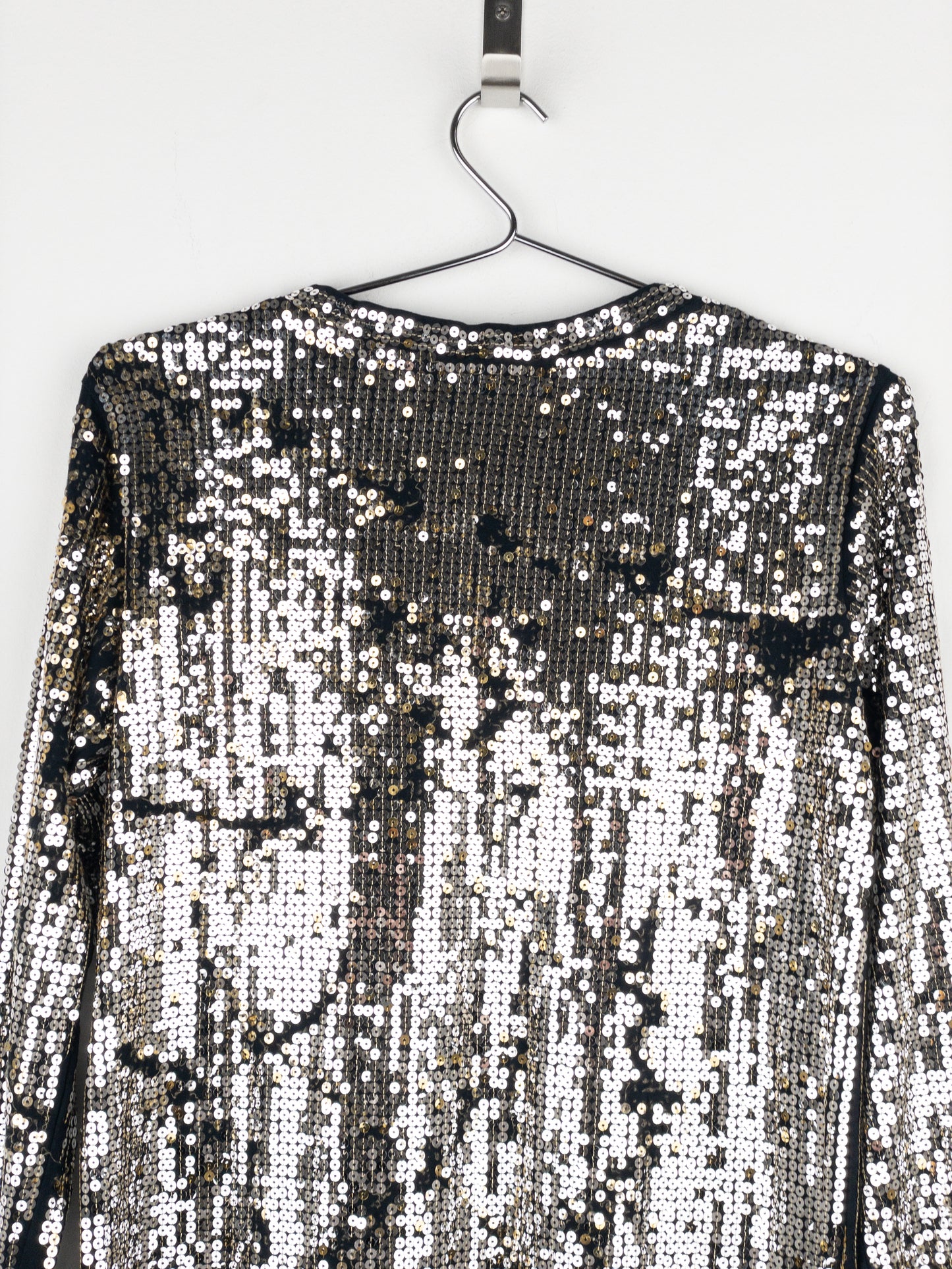 Balmain by Decarnin AW10 Distressed Sequin Longsleeve Shirt