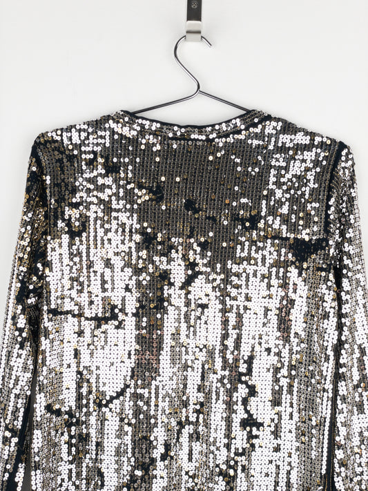 Balmain by Decarnin AW10 Distressed Sequin Longsleeve Shirt – photo 8