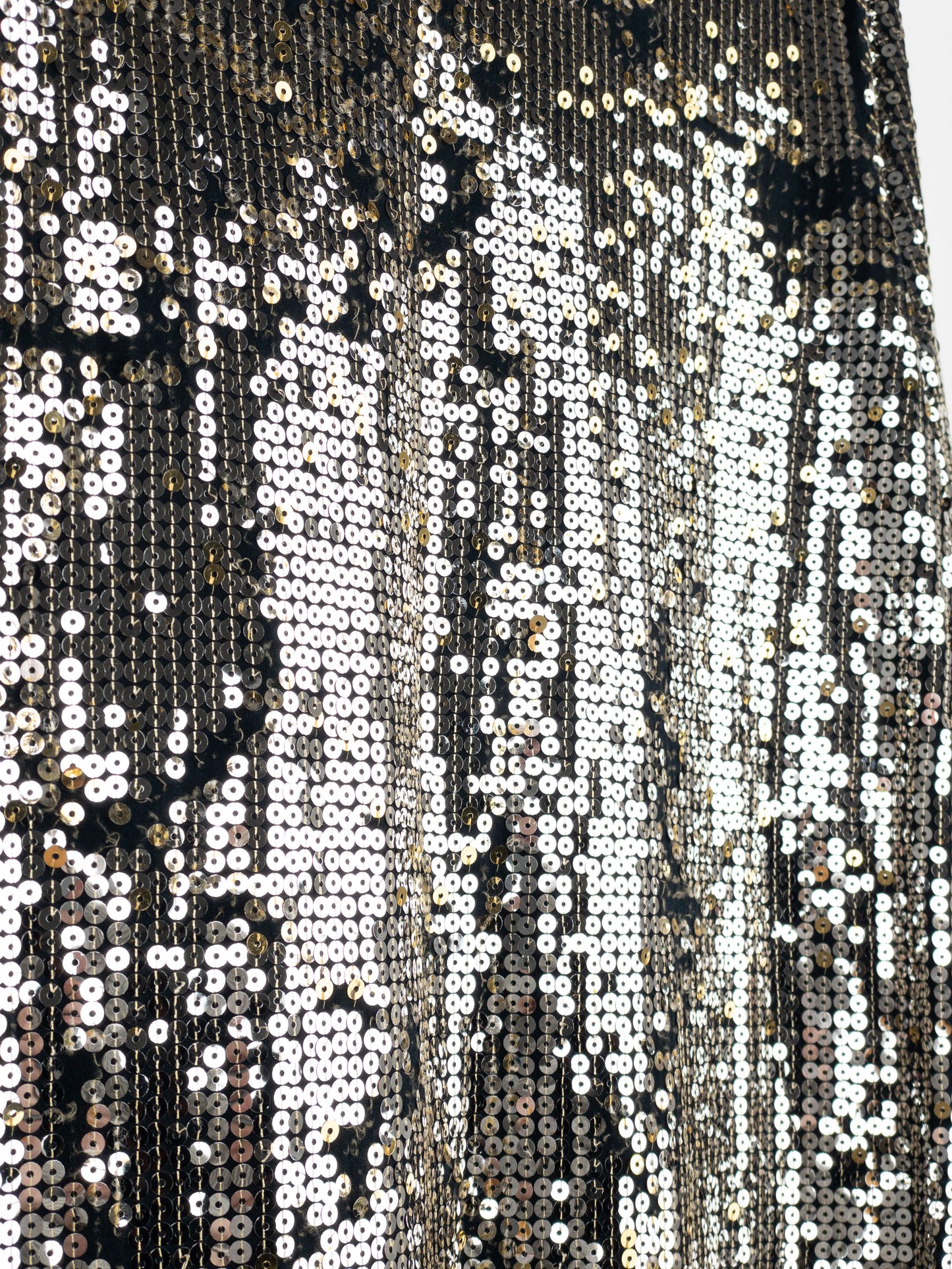 Balmain by Decarnin AW10 Distressed Sequin Longsleeve Shirt