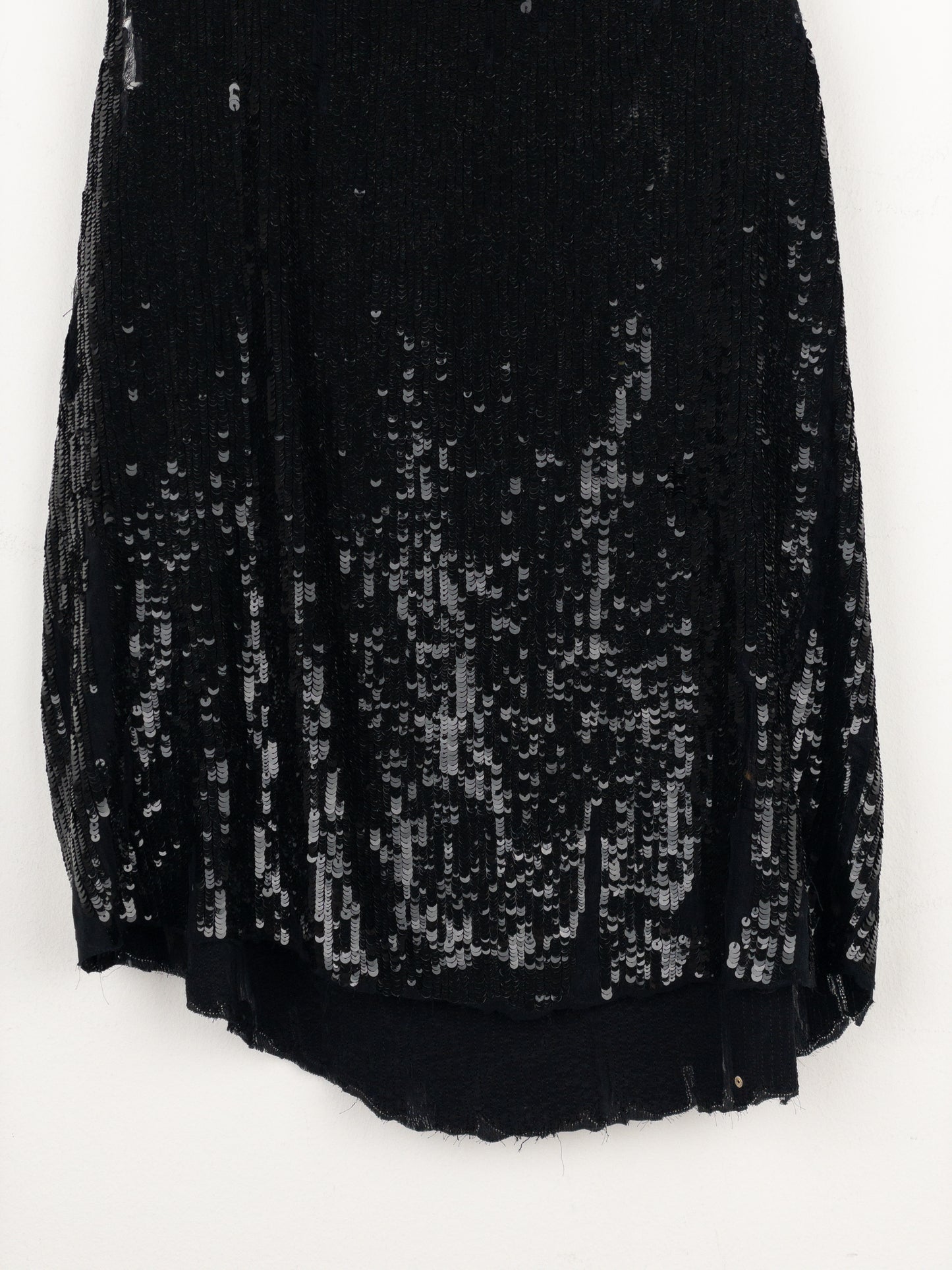 Balmain by Decarnin AW10 Distressed Sequin Tank Top