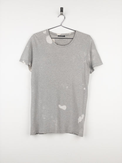 Balmain by Decarnin AW10 Distressed Bleach Stain T-Shirt