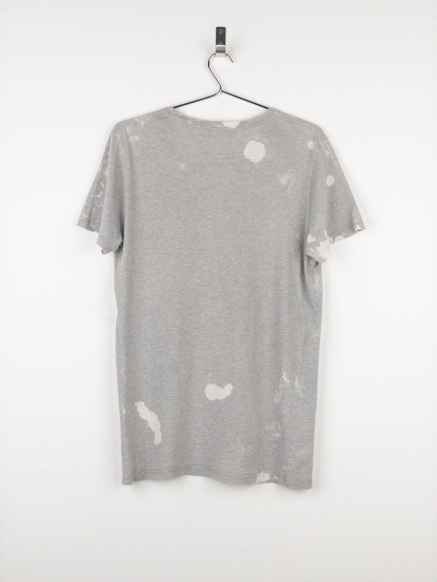 Balmain by Decarnin AW10 Distressed Bleach Stain T-Shirt